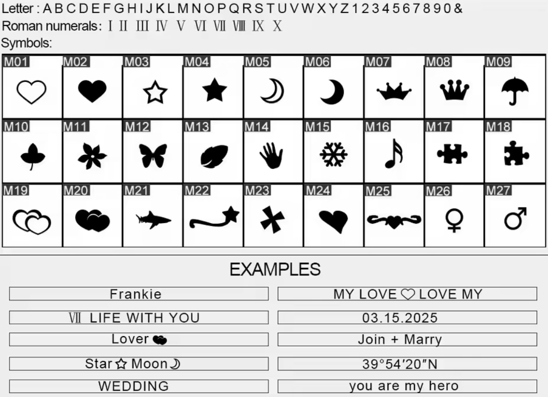 Your Touch - Individueller Gravurring